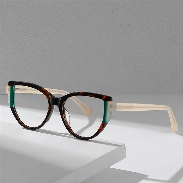 Cat Eye Acetate Eyeglasses Frames